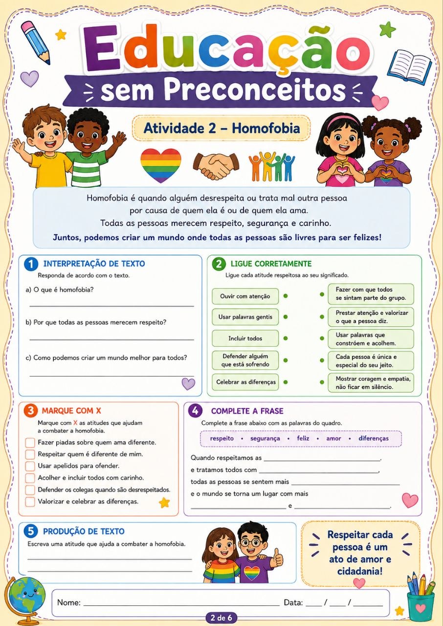 Atividade 2 – Homofobia